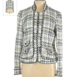 Grace Elements Tweed Blazer Jacket